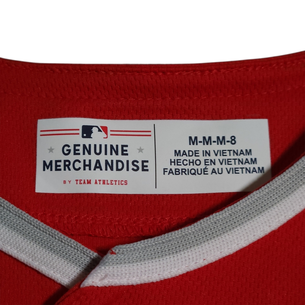 Genuine Merchandise Angels Mike Trout #27 Kids Baseball Jersey - Picture 3 of 4